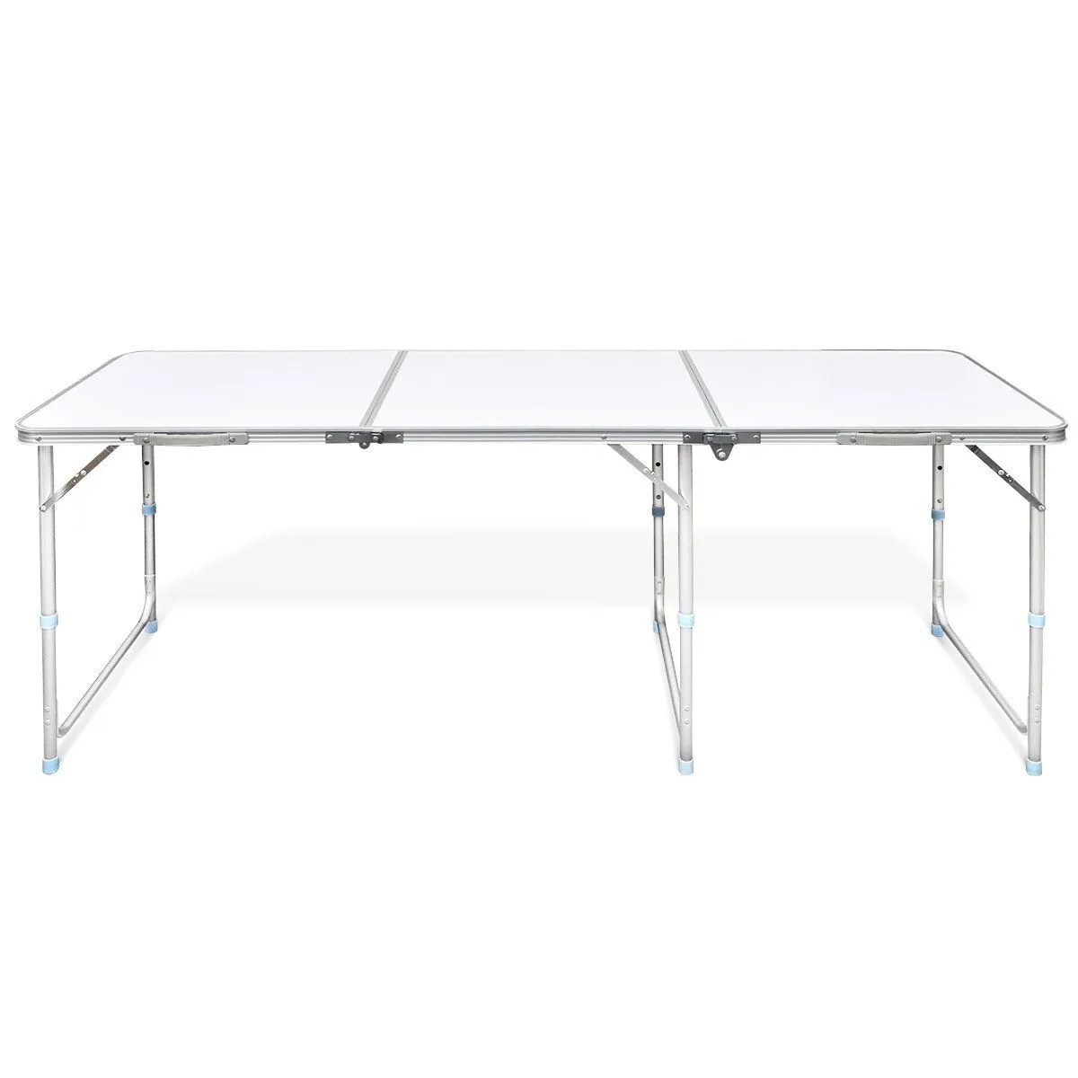 180cm Aluminium Folding Camping Table Portable Picnic Outdoor Garden BBQ Dining Desks