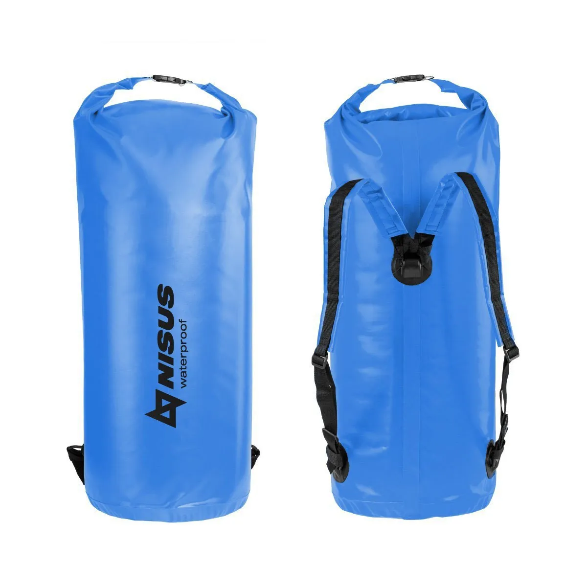 70L Waterproof Large Dry Bag, Backpack with Shoulder Straps