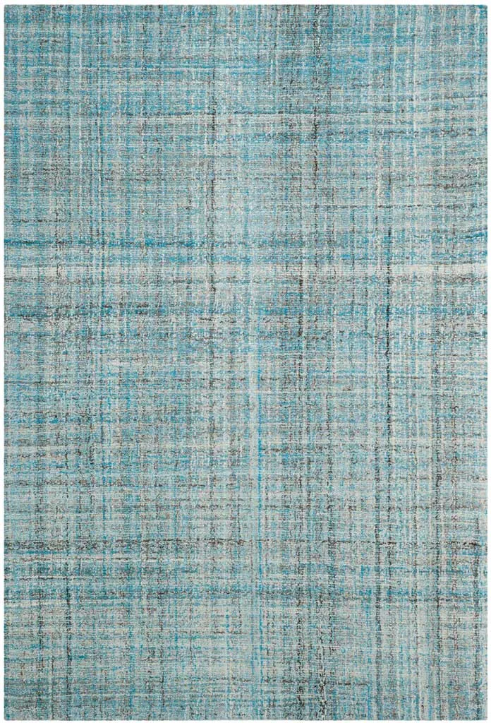 Abstract Light Blue/Multi Area Rug