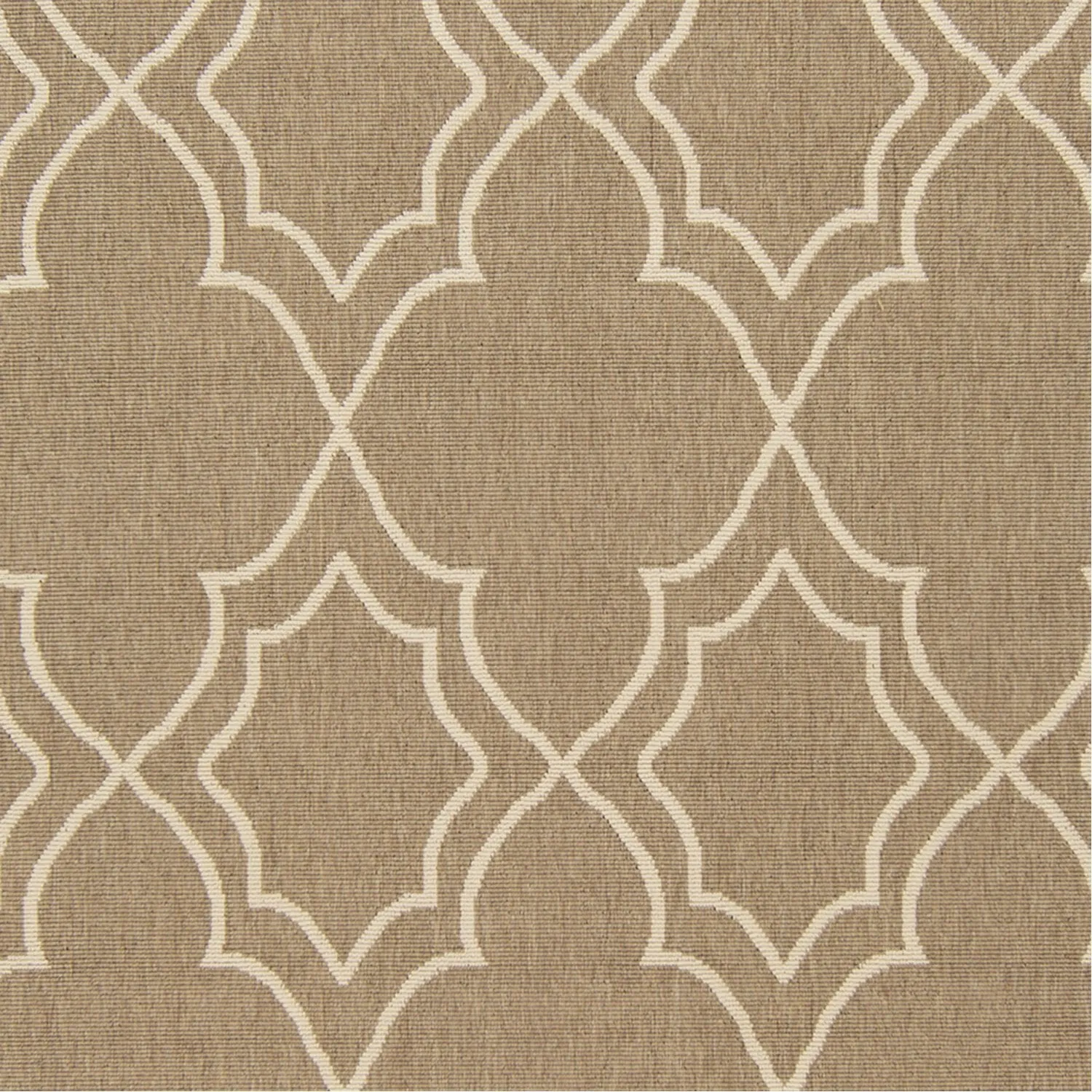 Alfresco Outdoor Rug in Camel & Cream