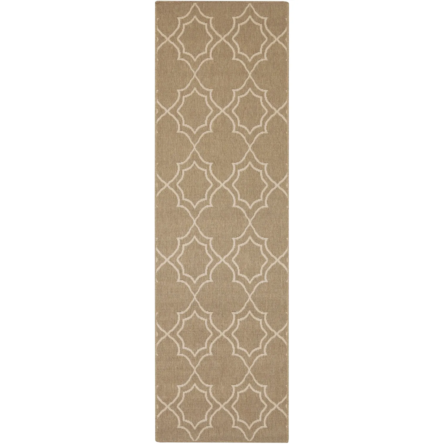 Alfresco Outdoor Rug in Camel & Cream