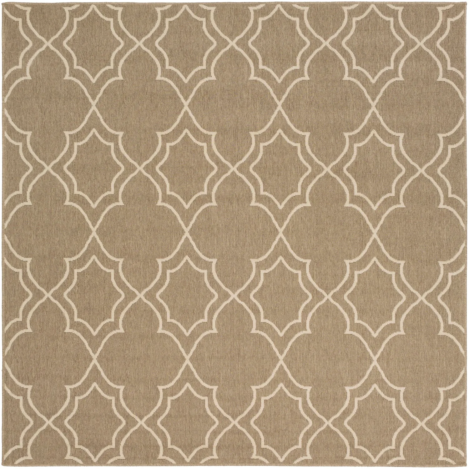 Alfresco Outdoor Rug in Camel & Cream