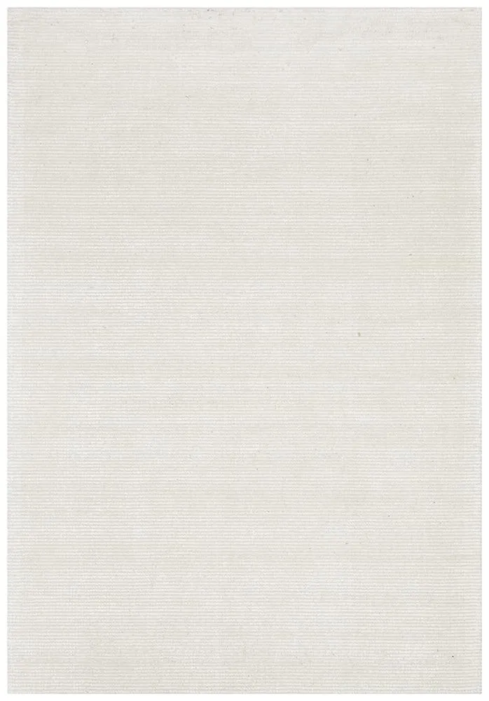 Allu 280cm  x 190cm Hand Loomed Rug - Ivory