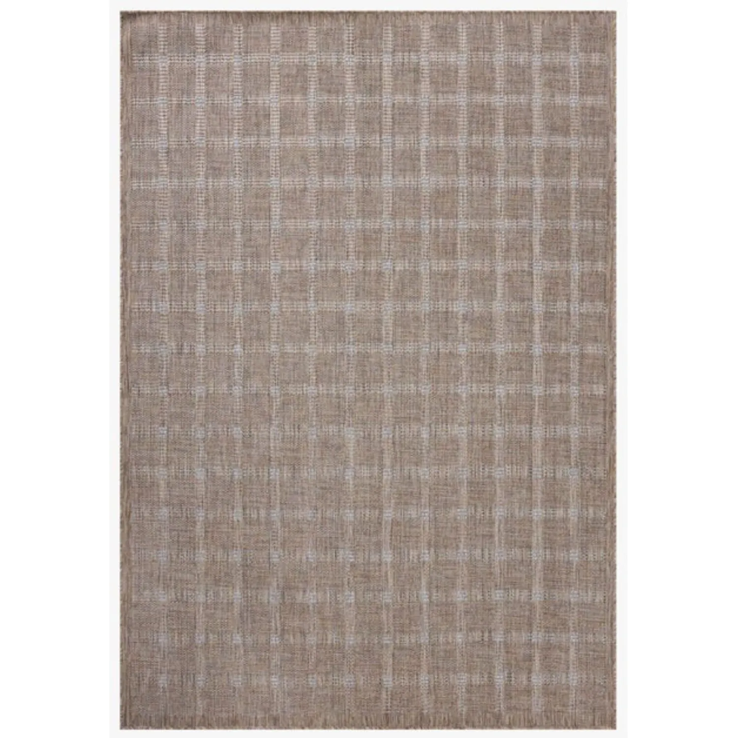 Amber Lewis x Loloi Topanga Natural/Bone Outdoor Rug