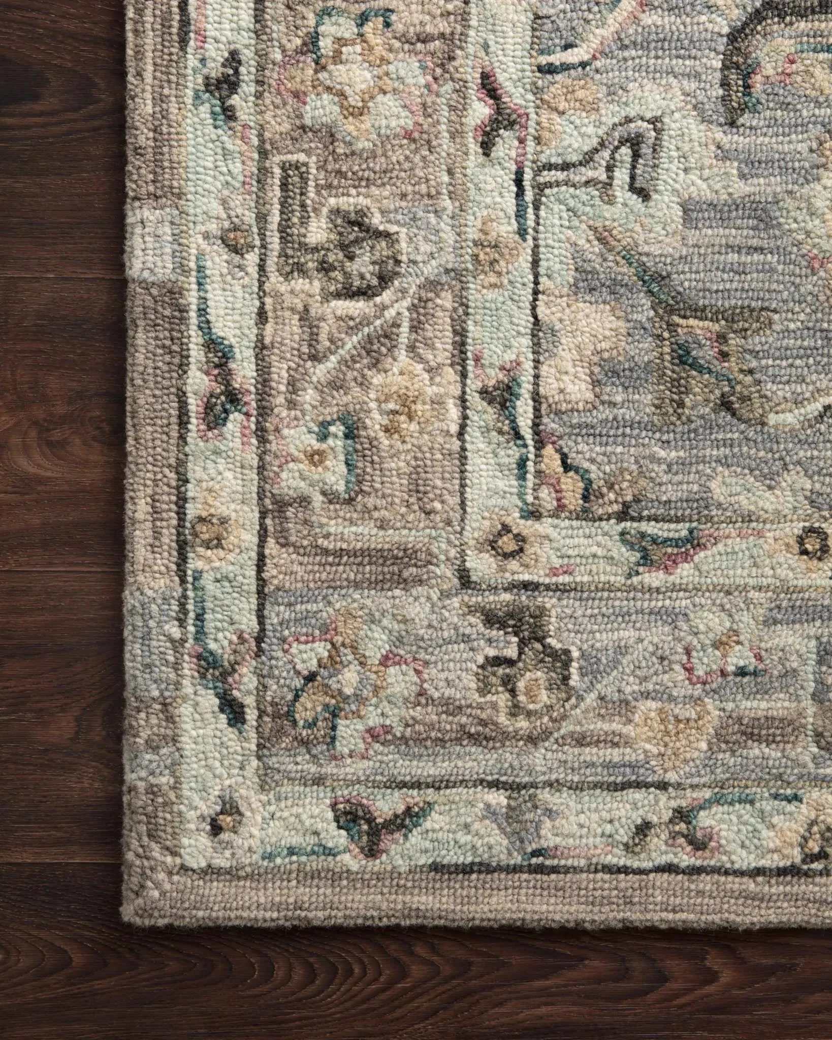 Beatty BEA-04 Light Blue/Multi Rug