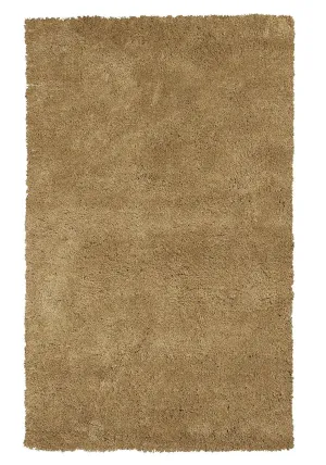 Bliss 1567 Shag Gold Rug