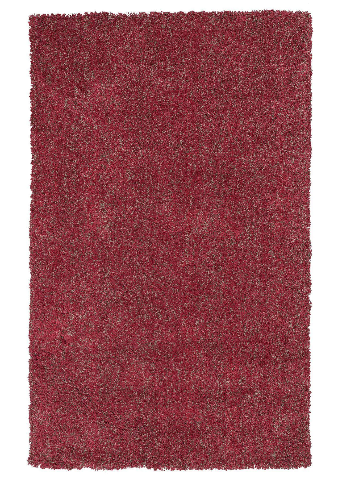 Bliss 1584 Shag Red Heather Rug