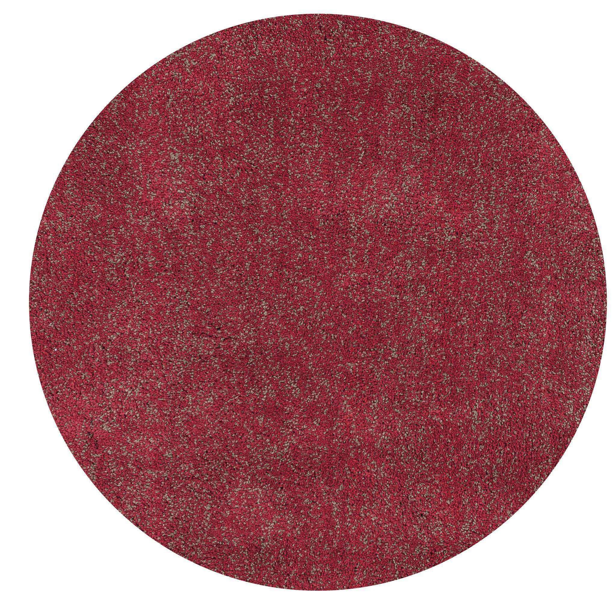 Bliss 1584 Shag Red Heather Rug