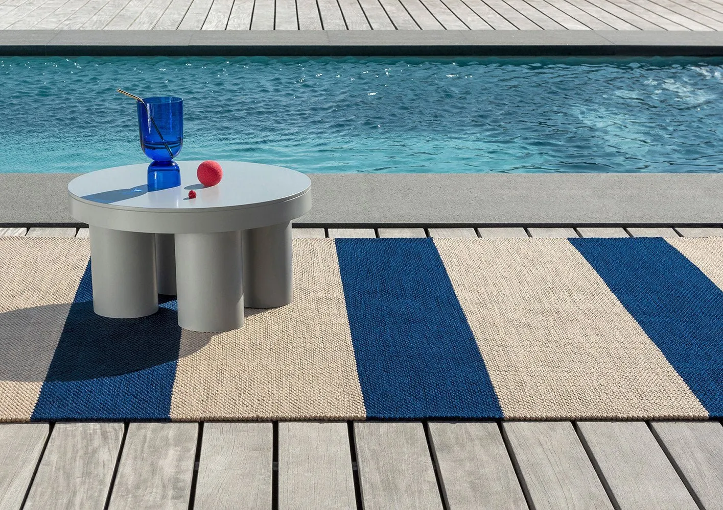 Brink & Campman Electric Blue Outdoor Rug