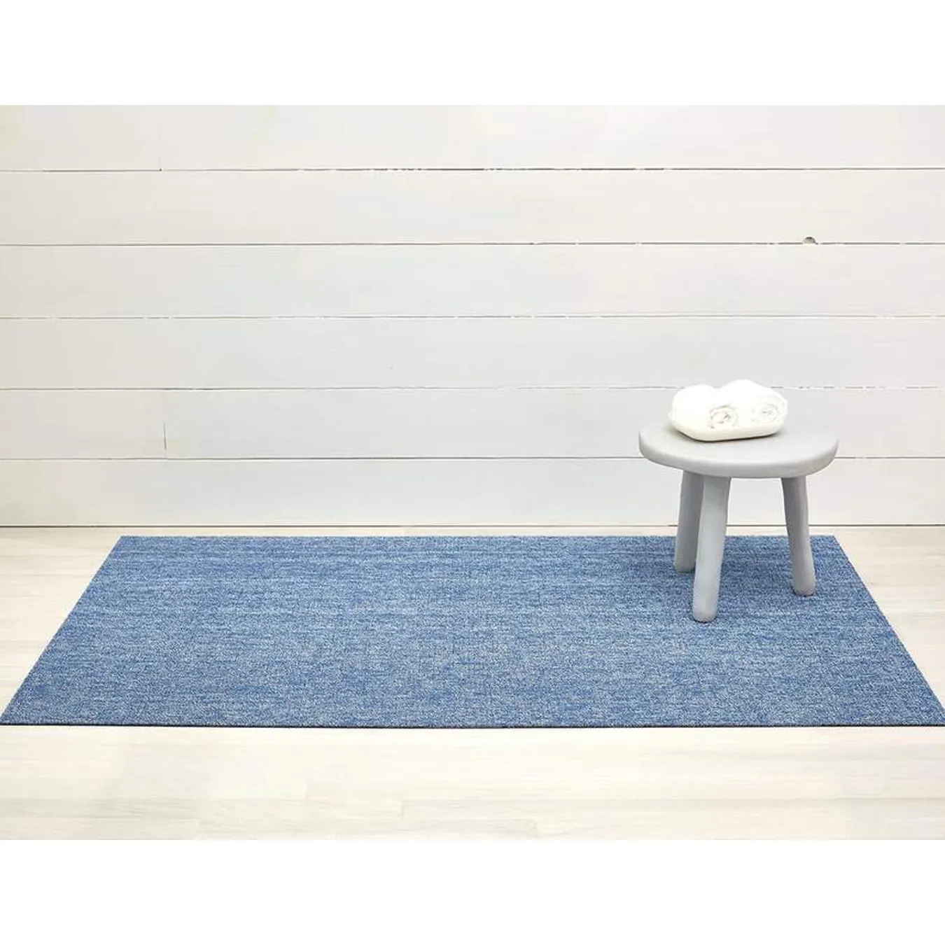 Chilewich Indoor/Outdoor Shag Heathered Floor Mat - Cornflower