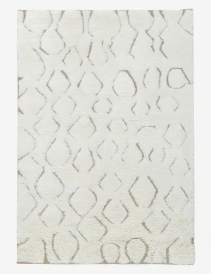 Cluny Hand-Knotted Wool Moroccan-Style Rug