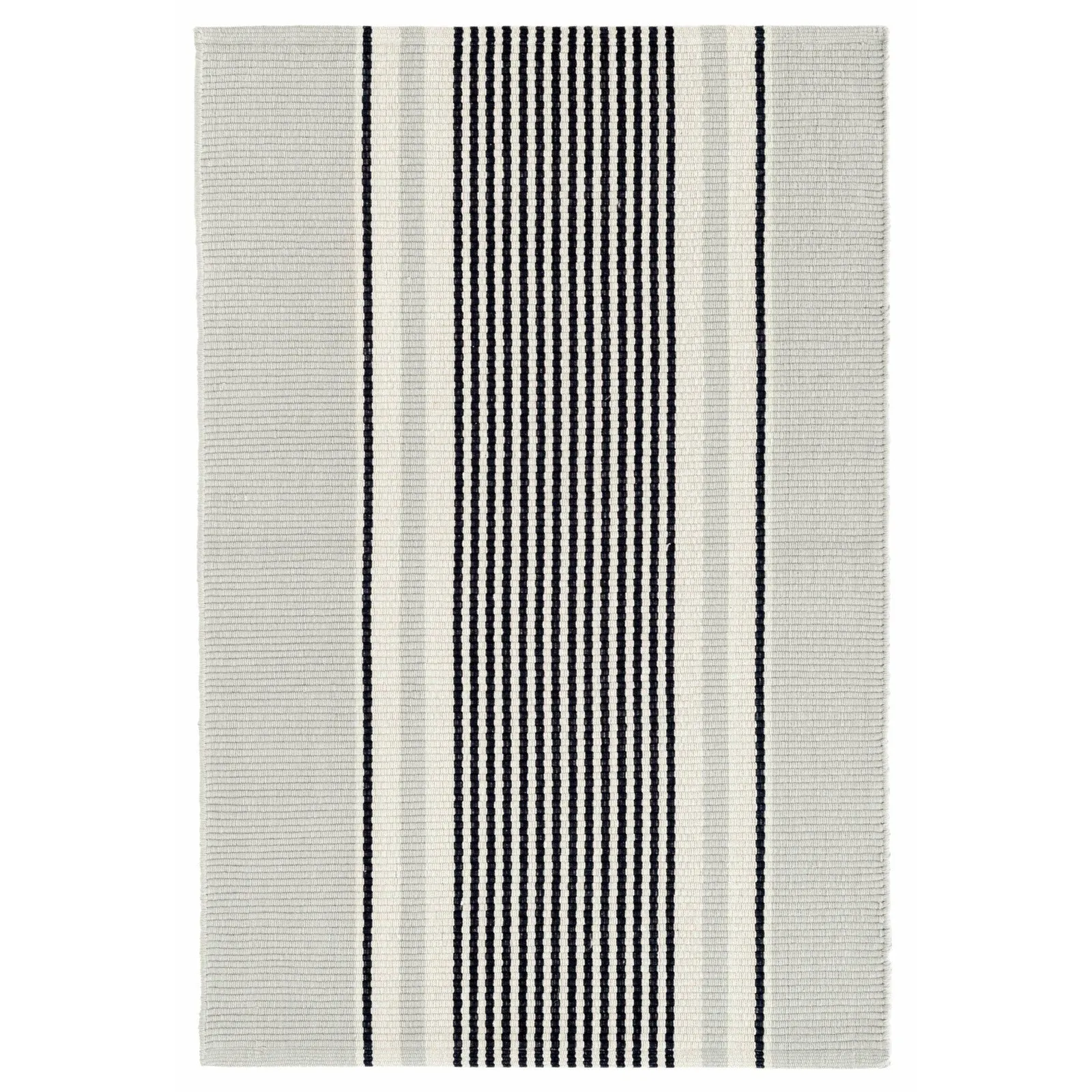 Dash & Albert Gunner Stripe Woven Cotton Rug