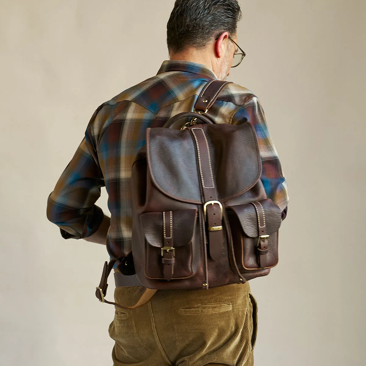 Dearborn Brown Rucksack No.180 | NEW