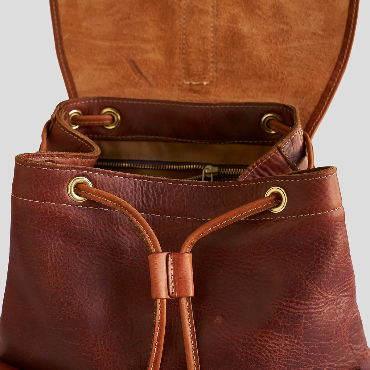 Dearborn Tan Rucksack No.180 | Horween® Ta