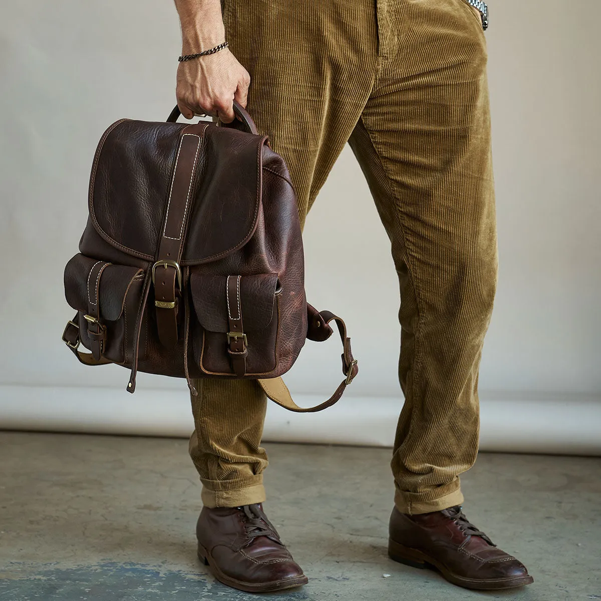 Dearborn Tan Rucksack No.180 | Horween® Ta