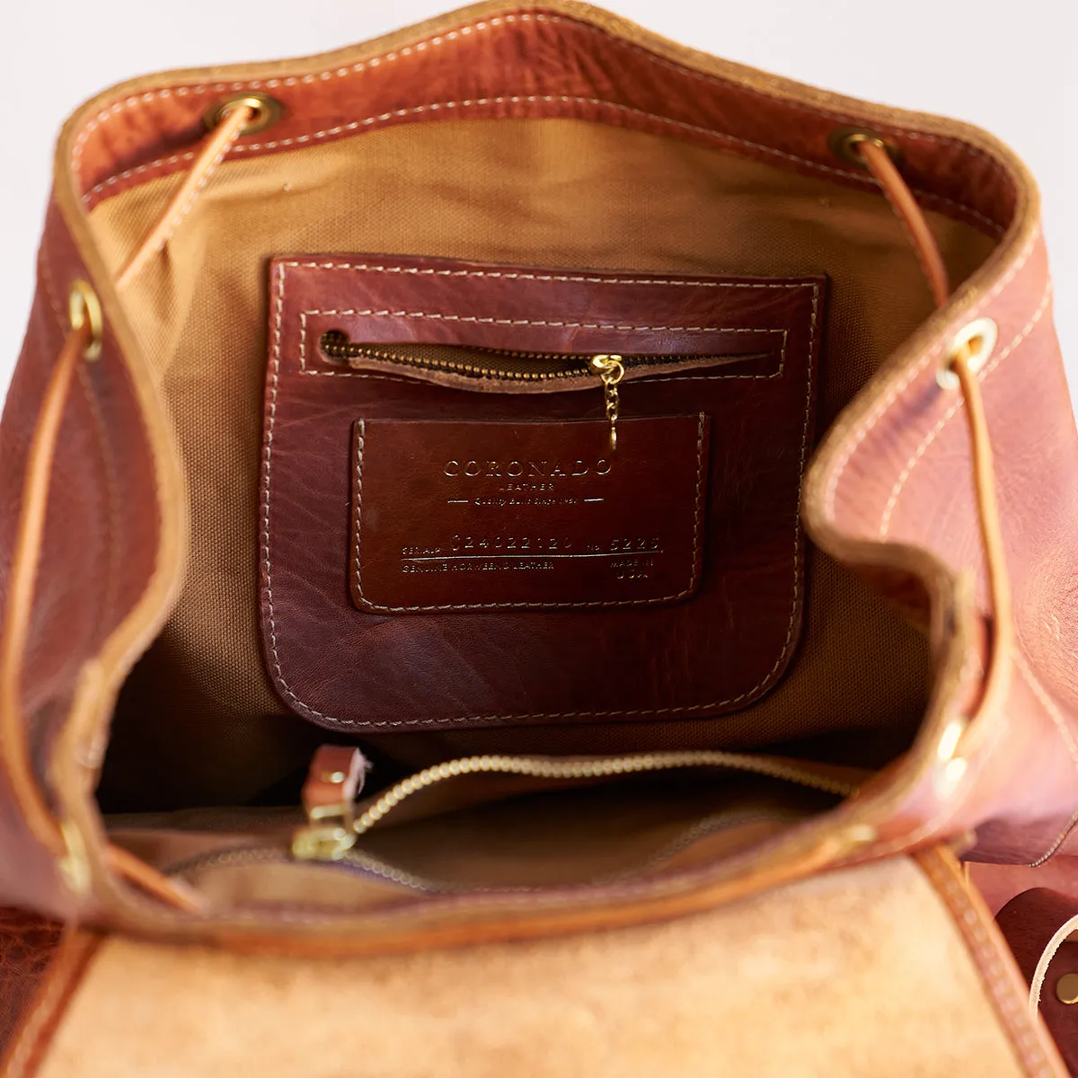 Dearborn Tan Rucksack No.180 | Horween® Ta