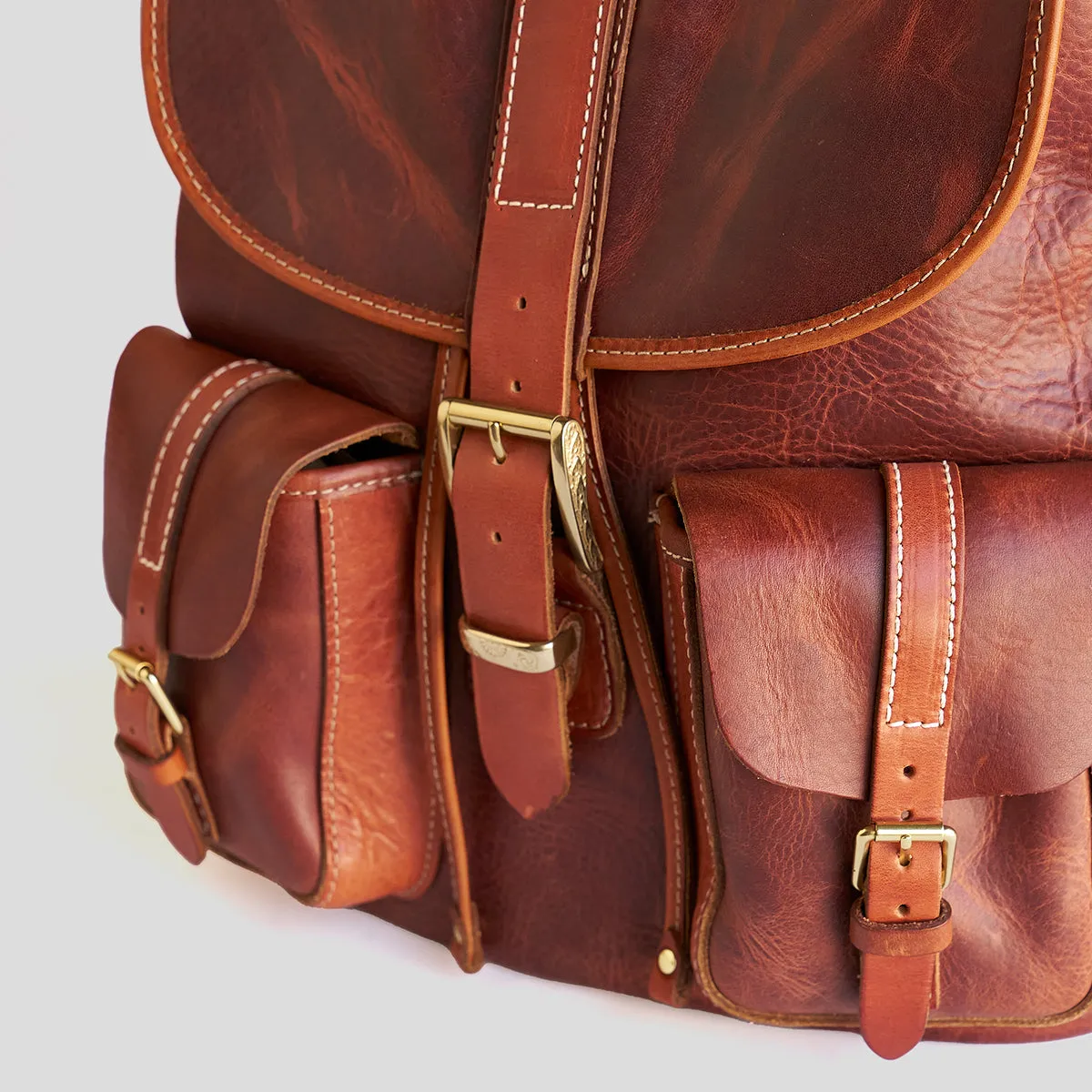 Dearborn Tan Rucksack No.180 | Horween® Ta