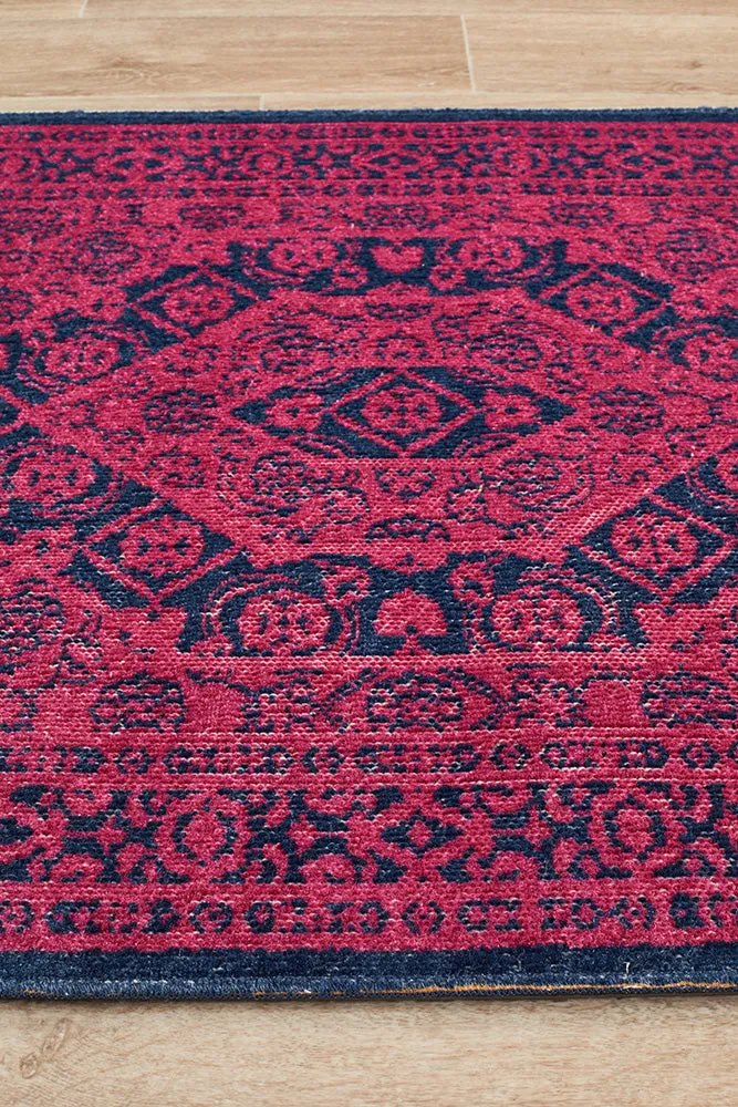 Eternal Whisper Vision Magenta Runner Rug