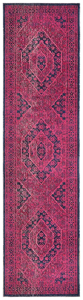 Eternal Whisper Vision Magenta Runner Rug