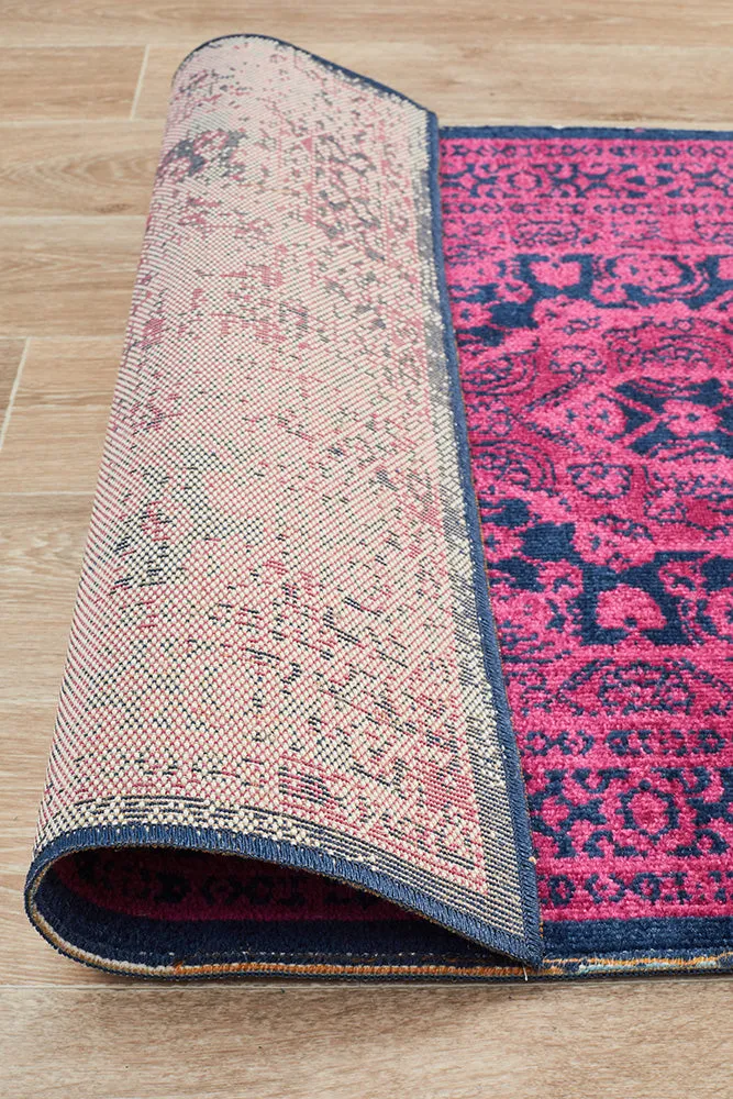 Eternal Whisper Vision Magenta Runner Rug