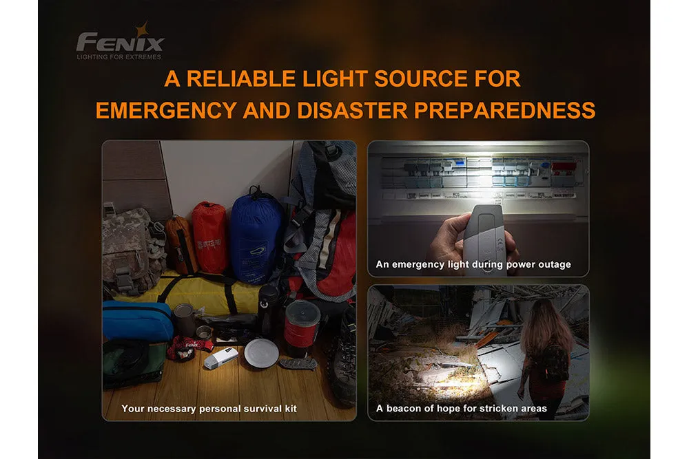 Fenix E-Star - Portable Self-powered Emergency LED Flashlight