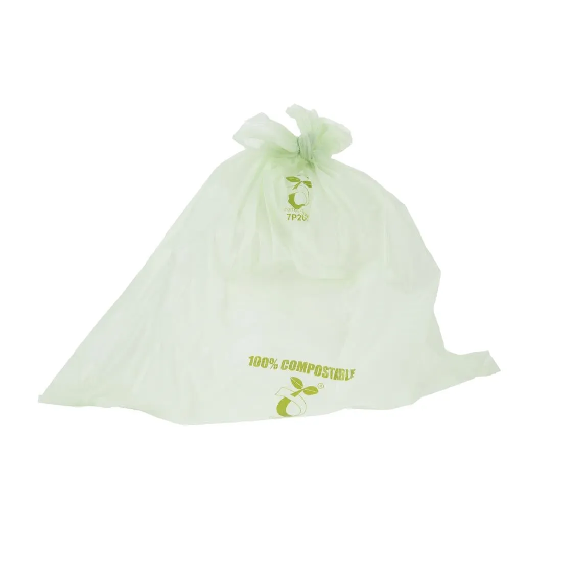 GK890 Jantex Small Compostable Caddy Liners 10Ltr (Pack of 24)