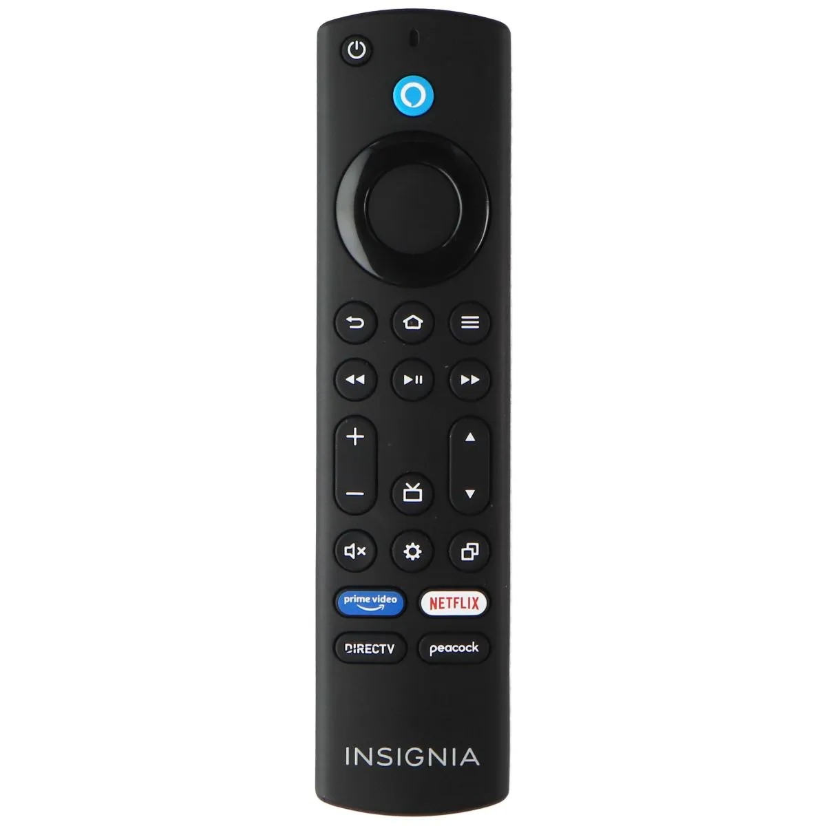 Insignia Remote Control (NS-RCFNA-21 Rev F) PrimeVid/Netflix/DirecTV/Peacock