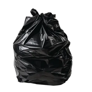 Jantex Medium Extra Heavy-Duty Black Bin Bags 70Ltr (Pack of 200) - GK687