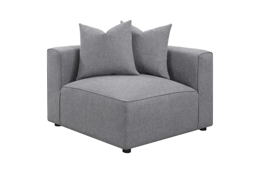 Jennifer 6-piece Upholstered Modular Sectional Grey 551594-SET