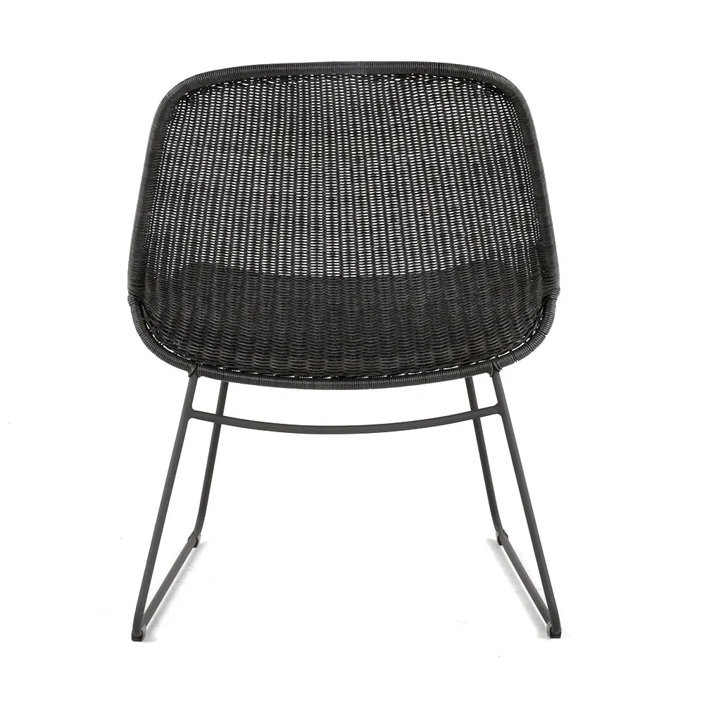 Joe Outdoor Wicker Relaxing Chair (Coal)