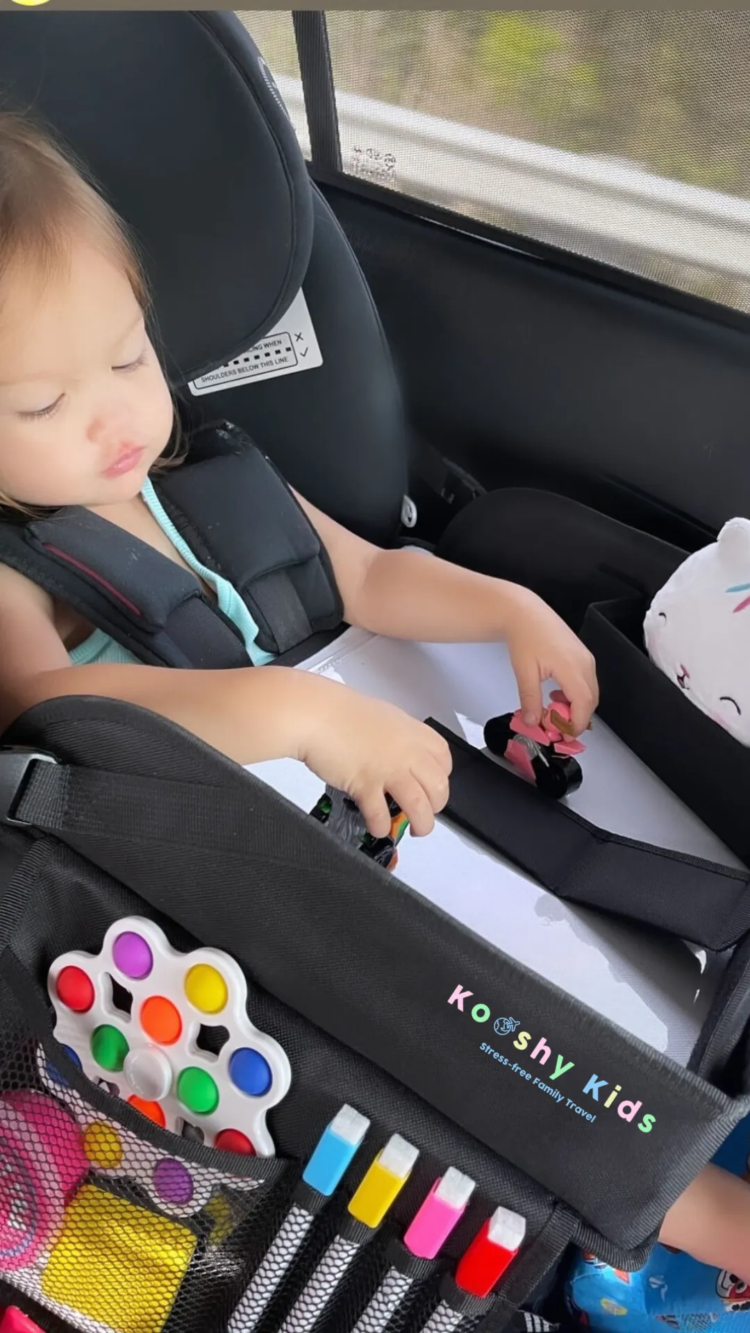 Kooshy Kids Travel Tray - Your Ultimate Travel Buddy™