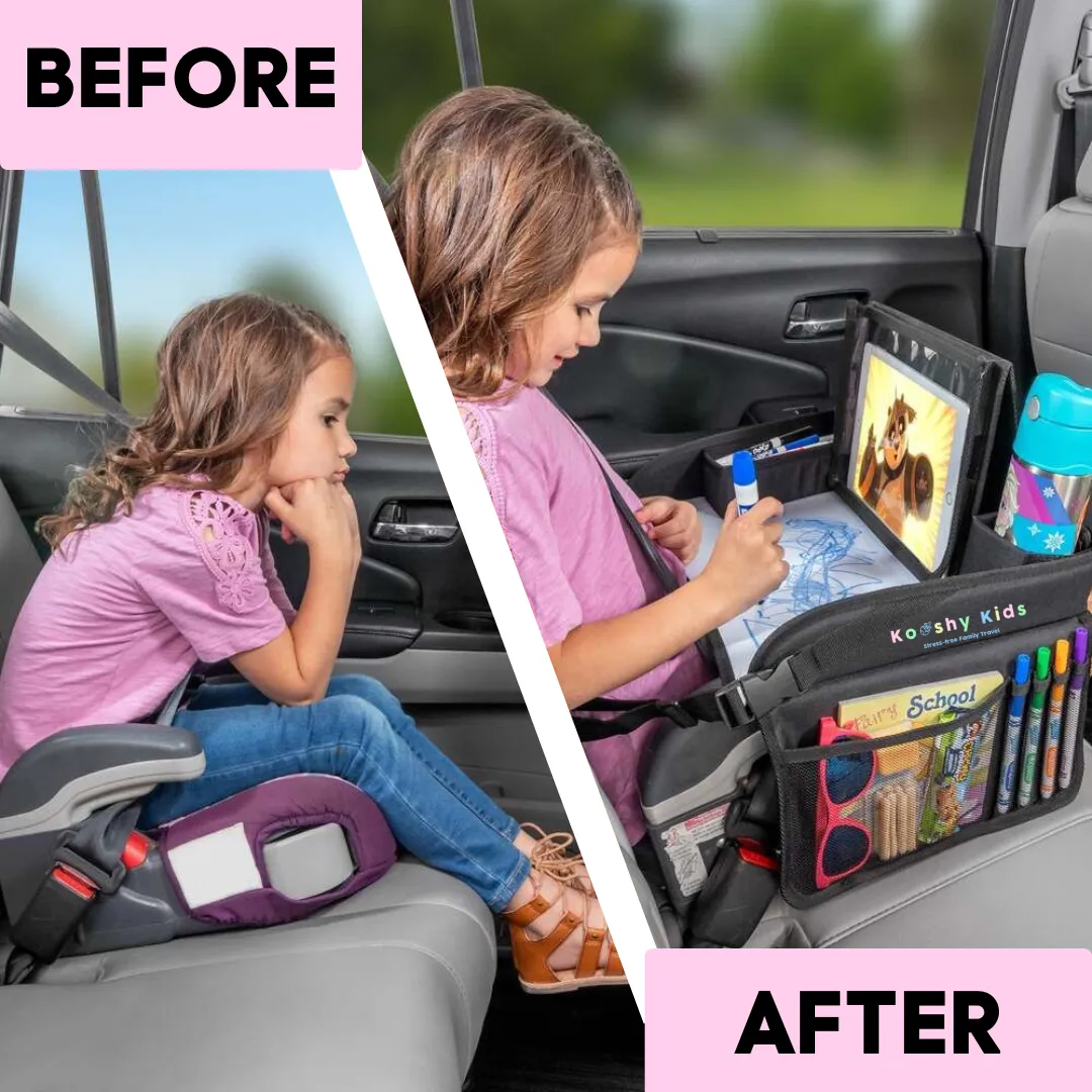 Kooshy Kids Travel Tray - Your Ultimate Travel Buddy™