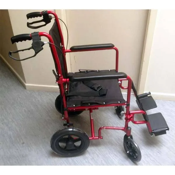 Lightweight Economy Aluminium Transit Wheelchair