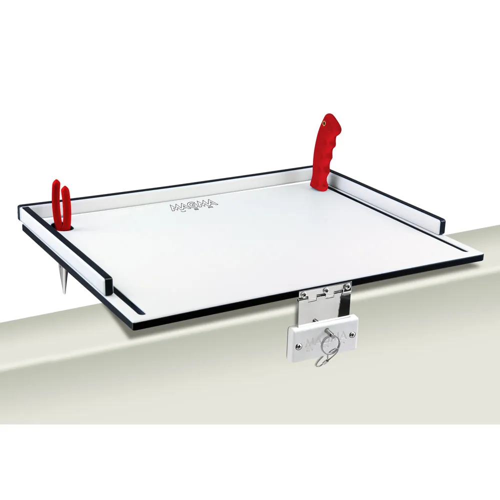 Magma Econo Mate Bait Filet Table - 20" - White/Black [T10-310B]