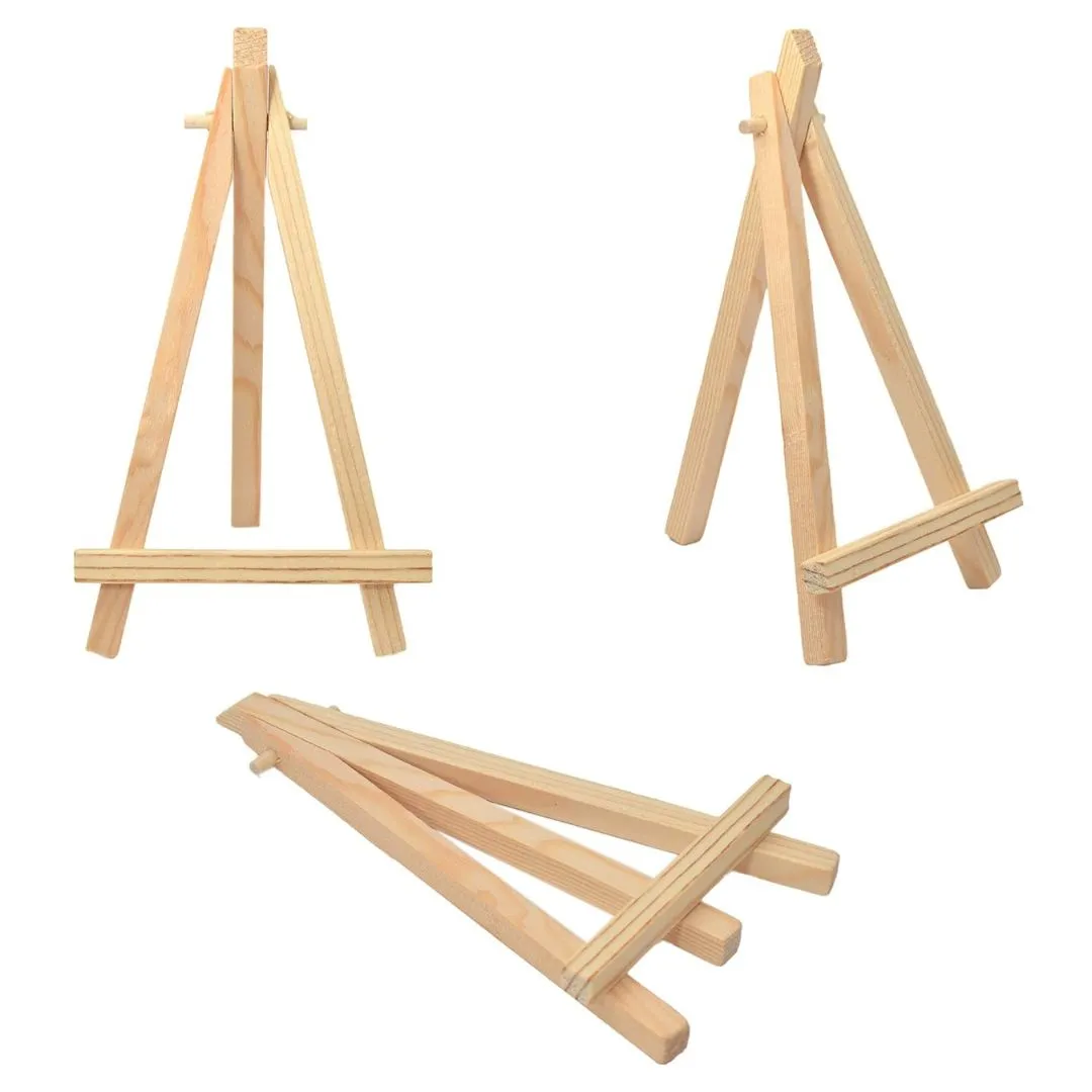 Mini Wooden Canvas Stand ( Pack of 1 )