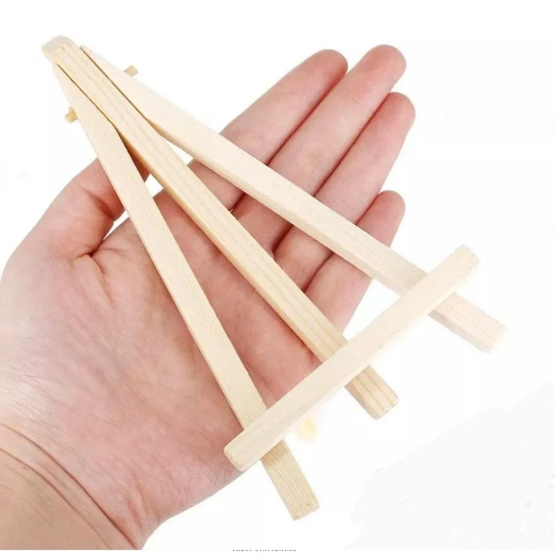 Mini Wooden Canvas Stand ( Pack of 1 )