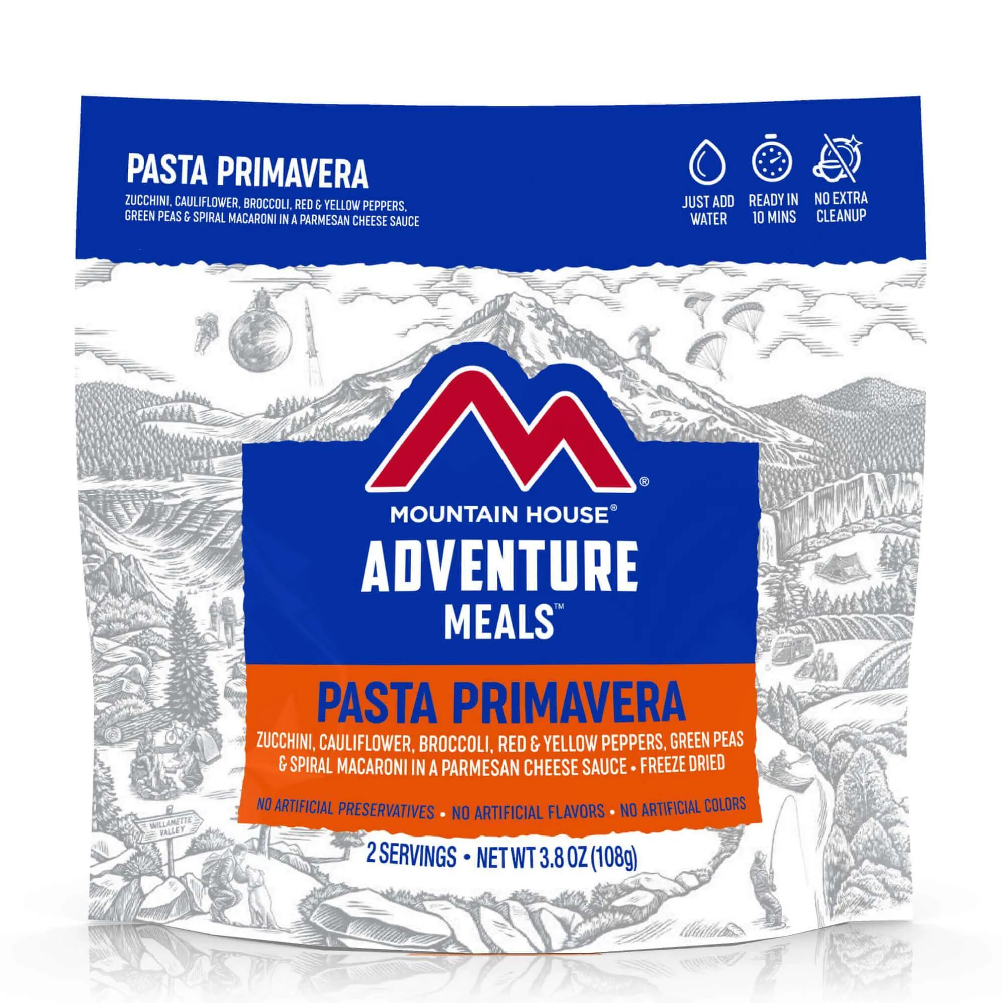 Mountain House - Pasta Primavera Pouch - 2 Servings