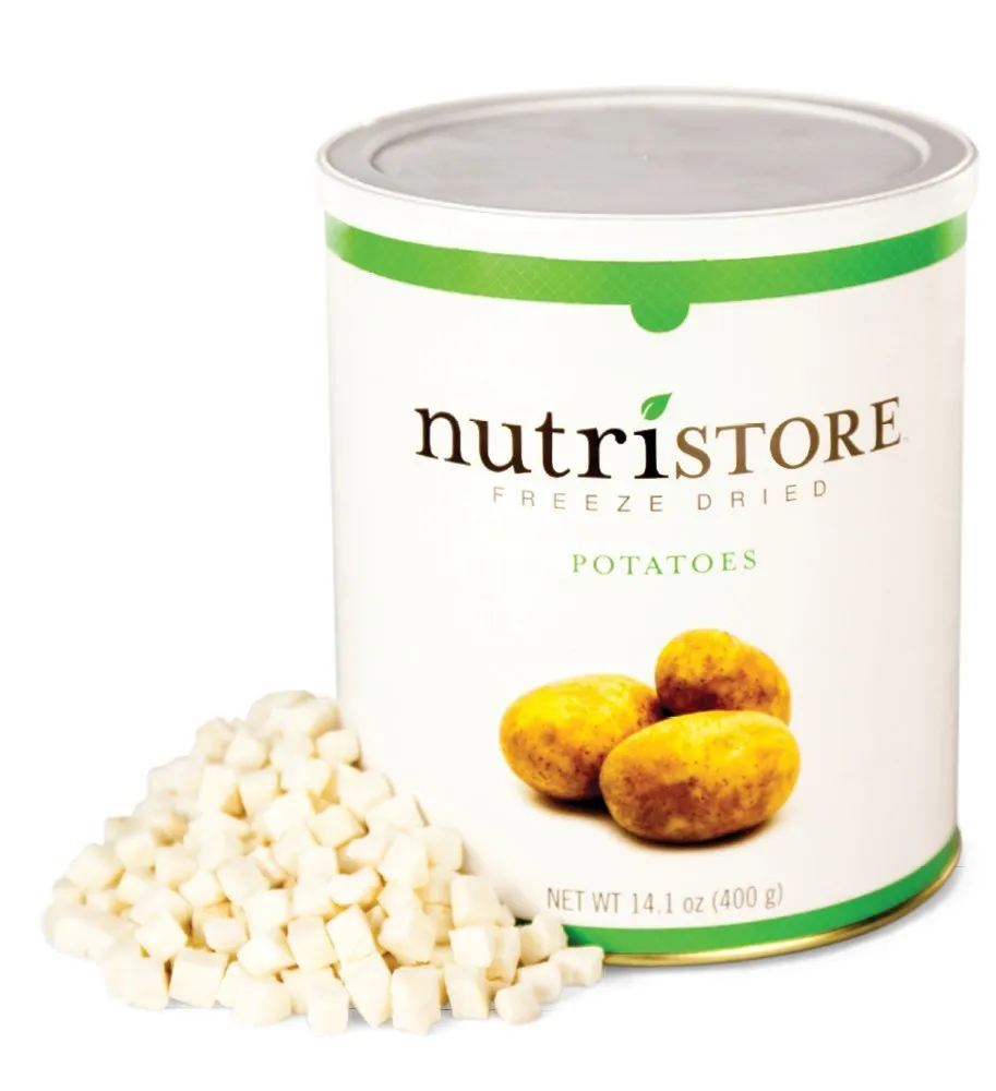 Nutristore Freeze-Dried Potatoes #10 Can - 40 Servings