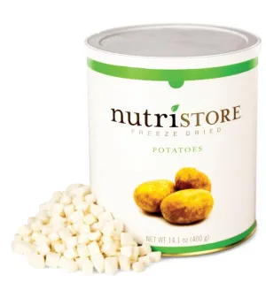 Nutristore Freeze-Dried Potatoes #10 Can - 40 Servings