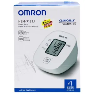 Omron Upper Arm Blood Pressure Monitor Hem 7121J Device 600 GM