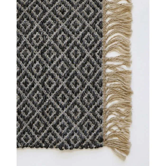 Reef Outdoor Rug - Charcoal