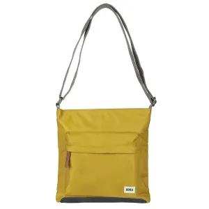 Roka Kennington B Medium Sustainable Nylon Cross Body Bag - Corn Yellow