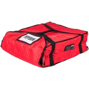 RUBBERMAID PROSERVE PIZZA DELIVERY BAG - RED LARGE