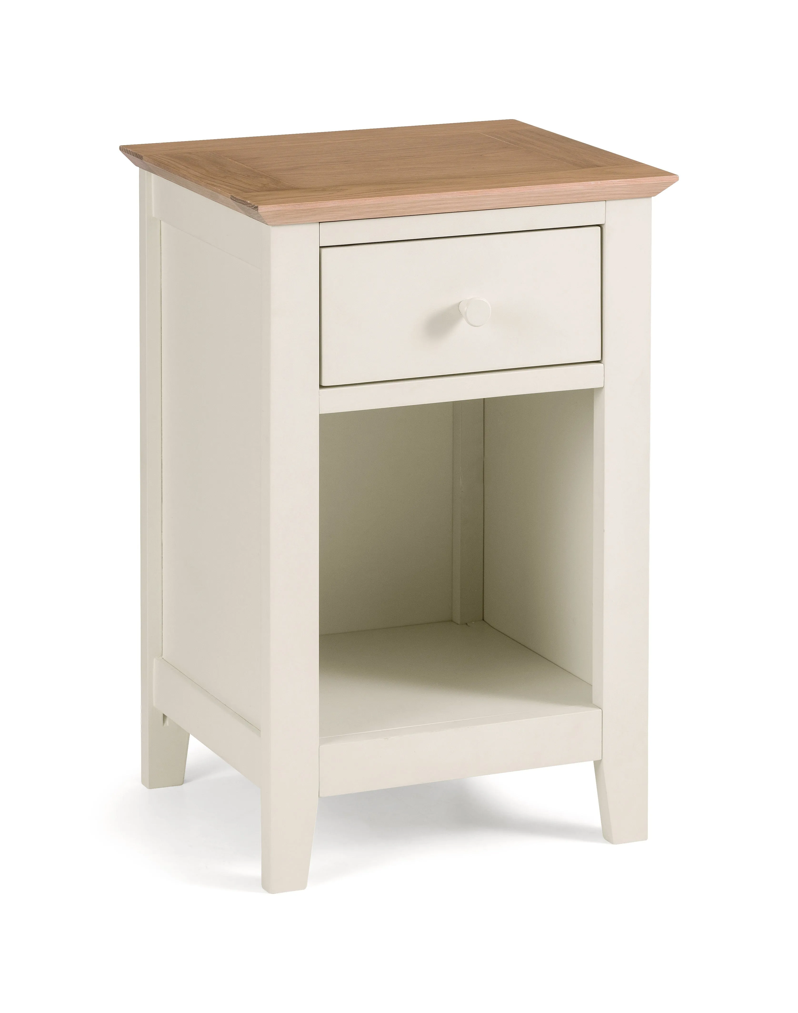 Salerno 2-Tone 1 Drawer Bedside