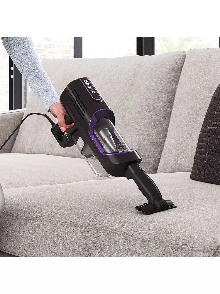 Shark Anti Hair Wrap Corded Stick Vacuum Cleaner with Flexology Purple HZ500UK