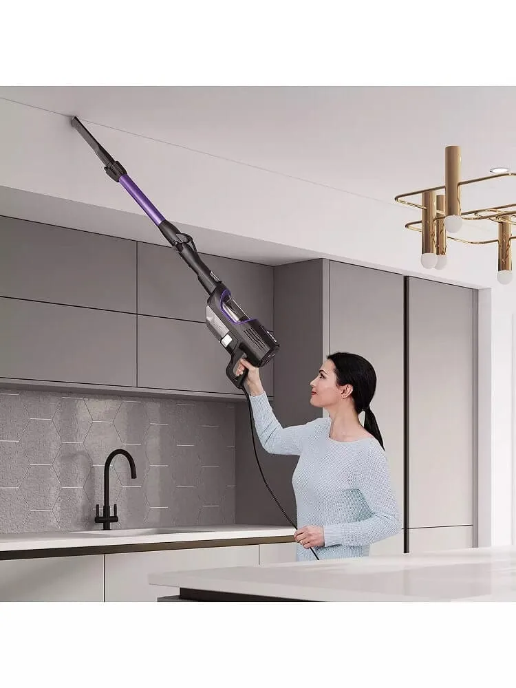 Shark Anti Hair Wrap Corded Stick Vacuum Cleaner with Flexology Purple HZ500UK