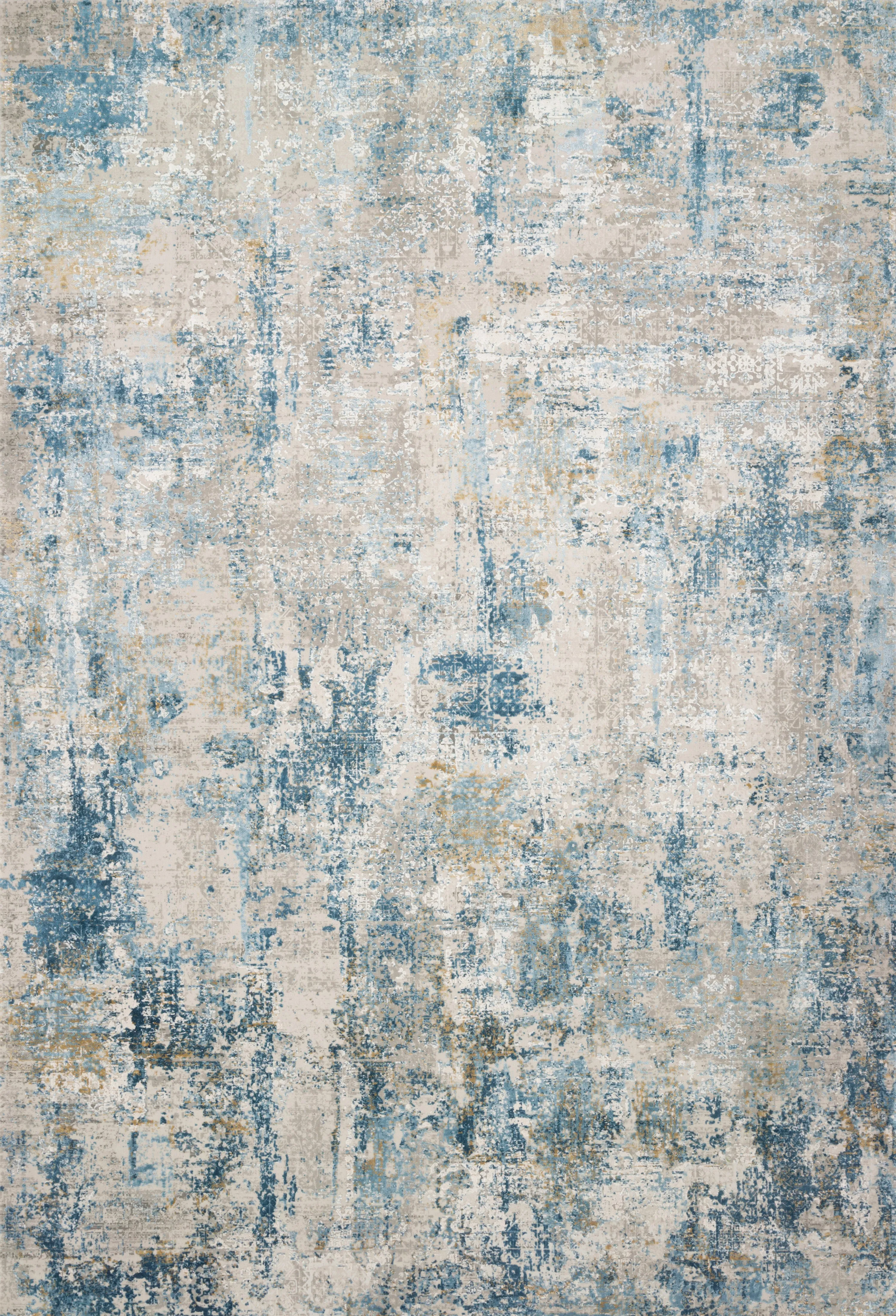 Sienne Rug in Grey & Blue