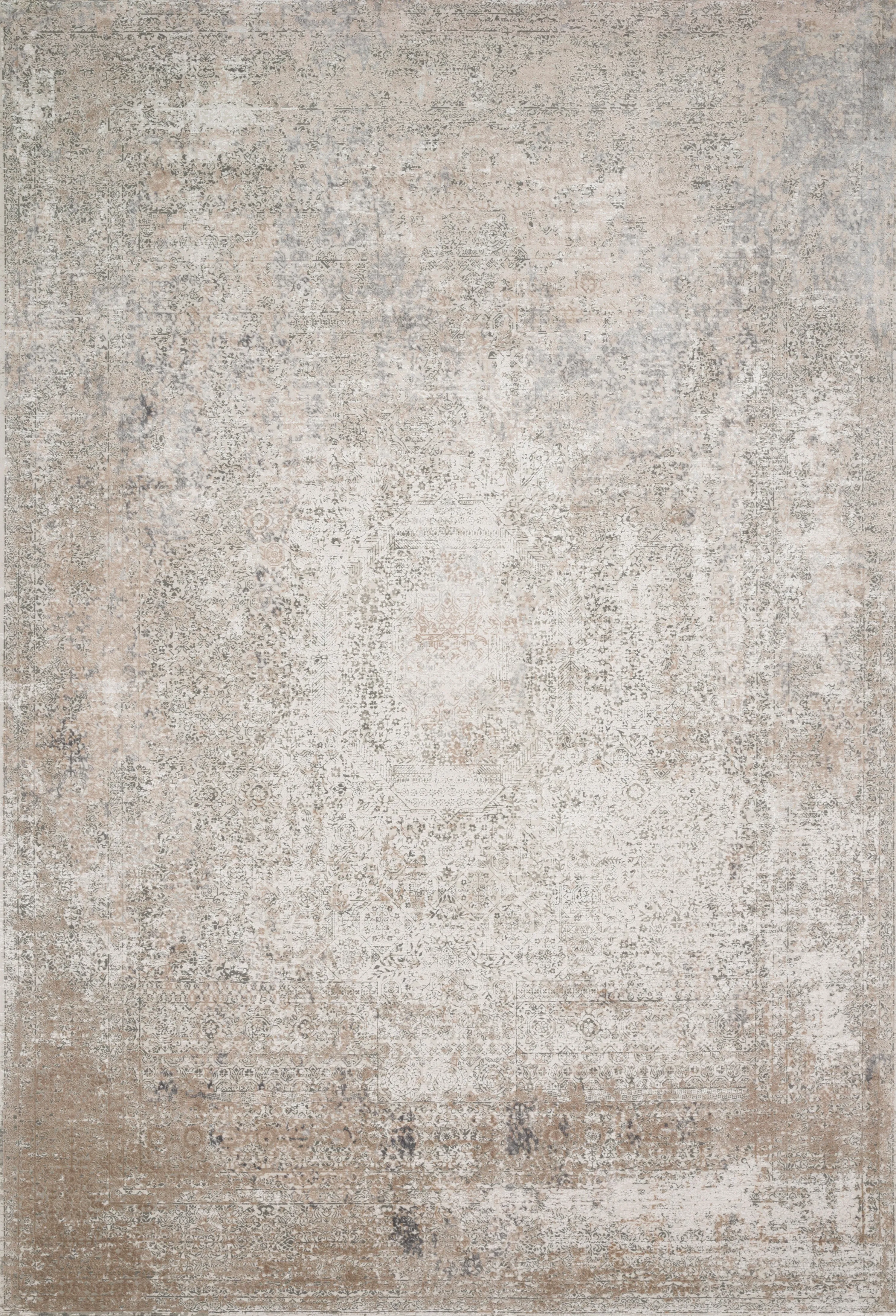 Sienne Rug in Ivory & Pebble