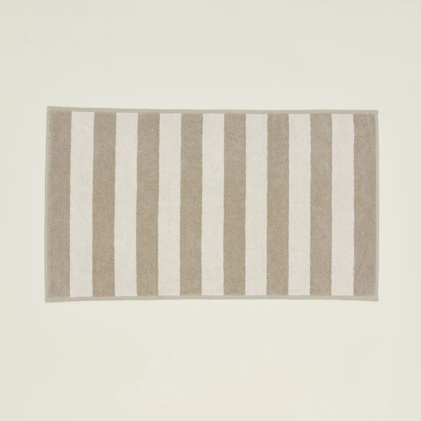 Simple Striped Terry Bath Mat