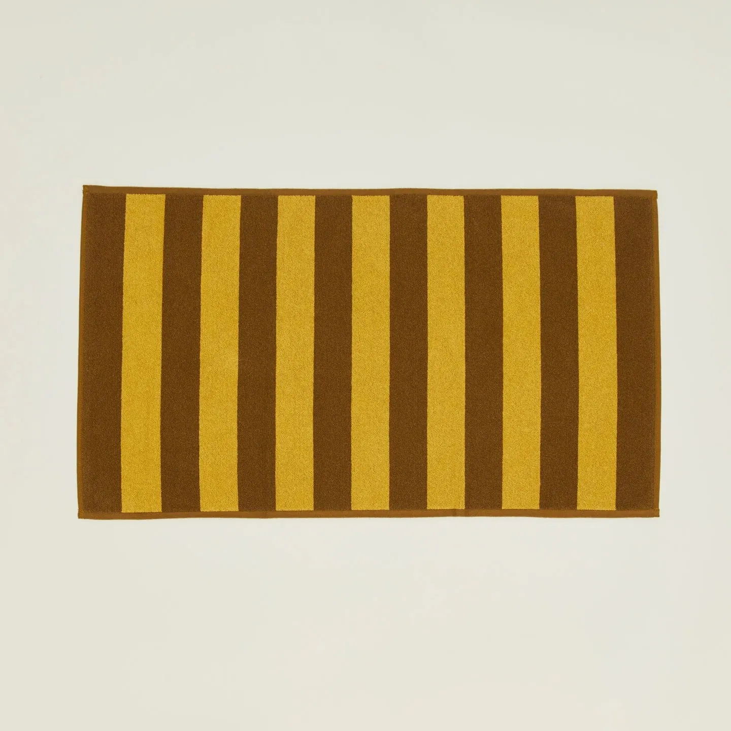 Simple Striped Terry Bath Mat